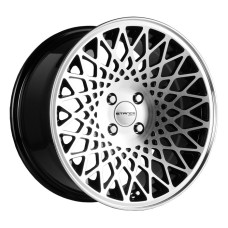 STANCE ENCORE 16x8.0 4x100 ET26 73.1 BLACK POLISHED